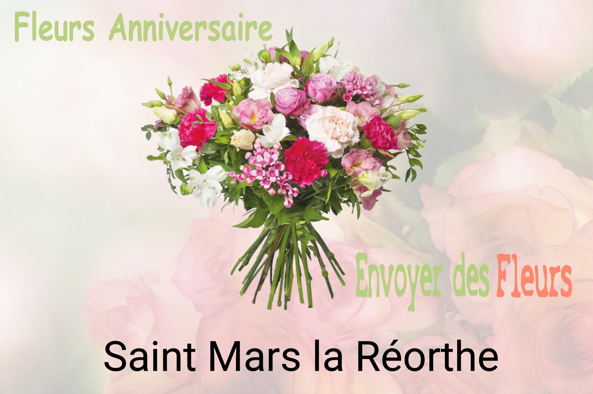 Bouquet de fleurs d’anniversaire livré à Saint-Mars-la-Réorthe