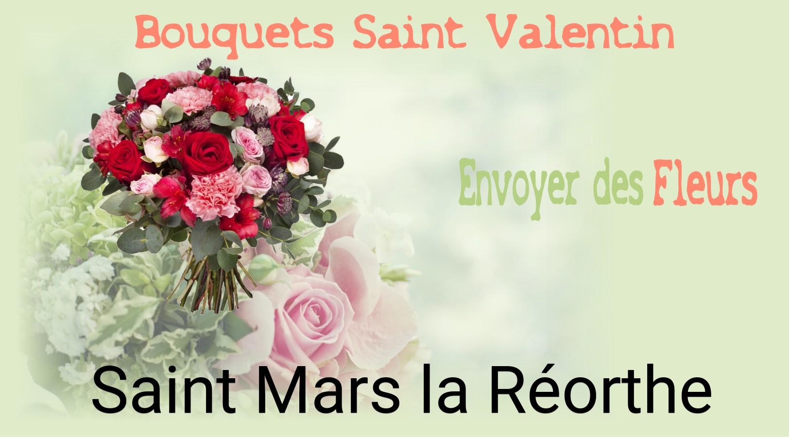Roses de Saint-Valentin livrées à Saint-Mars-la-Réorthe